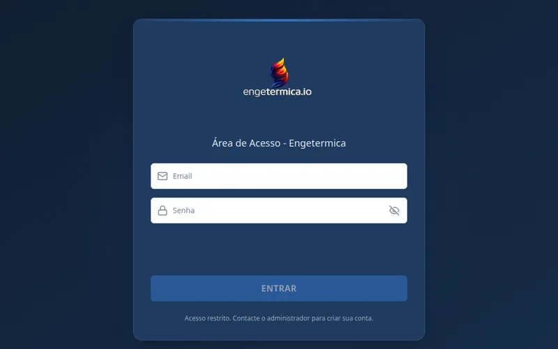 Project screenshot: Engetermica
