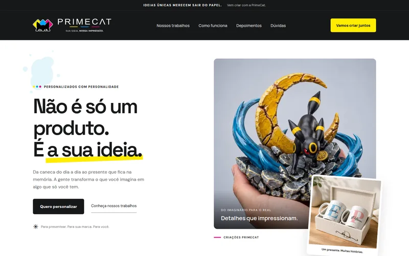 Project screenshot: PrimeCat